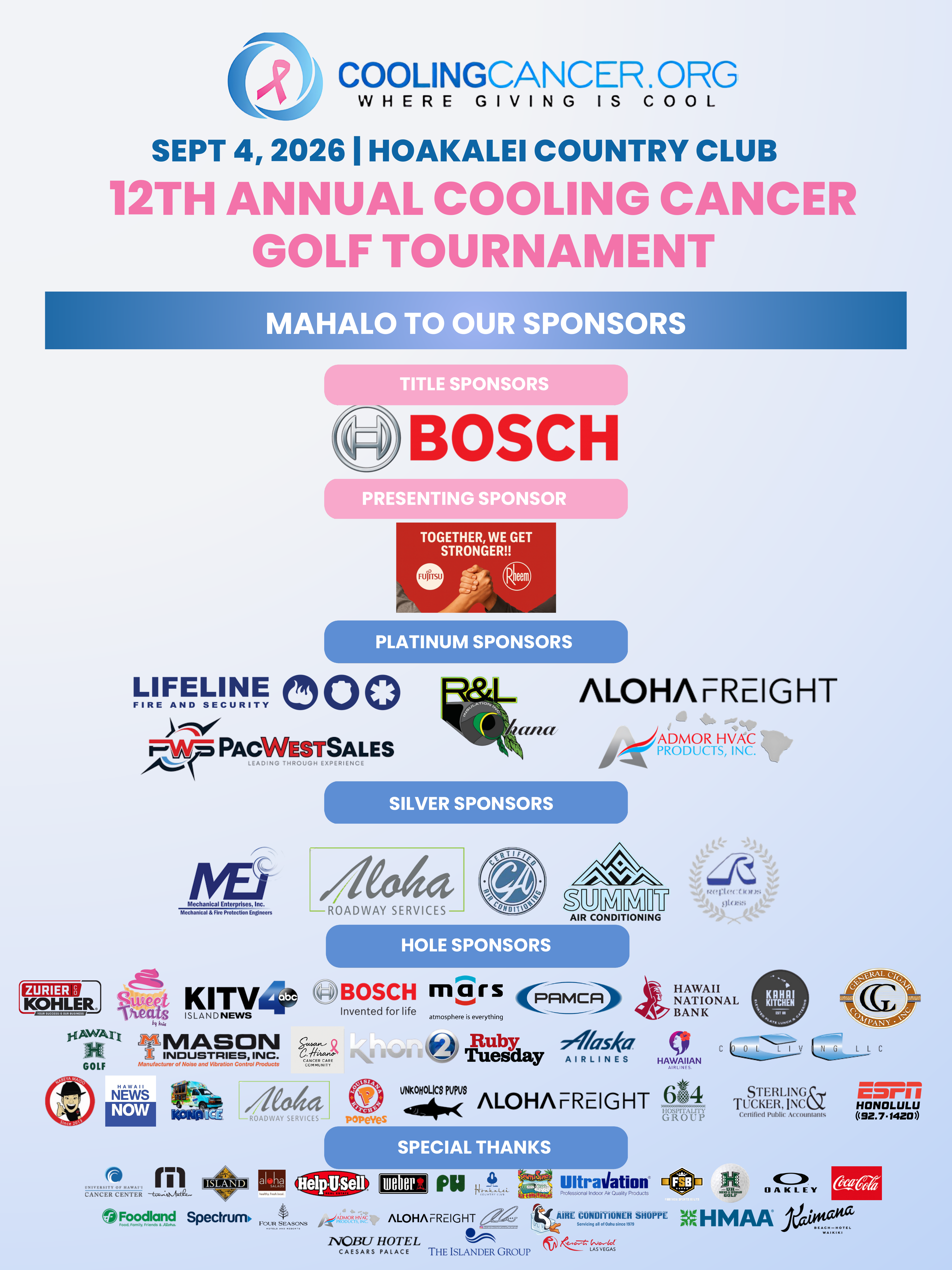 2026 Cooling Cancer sponsor flyer preview