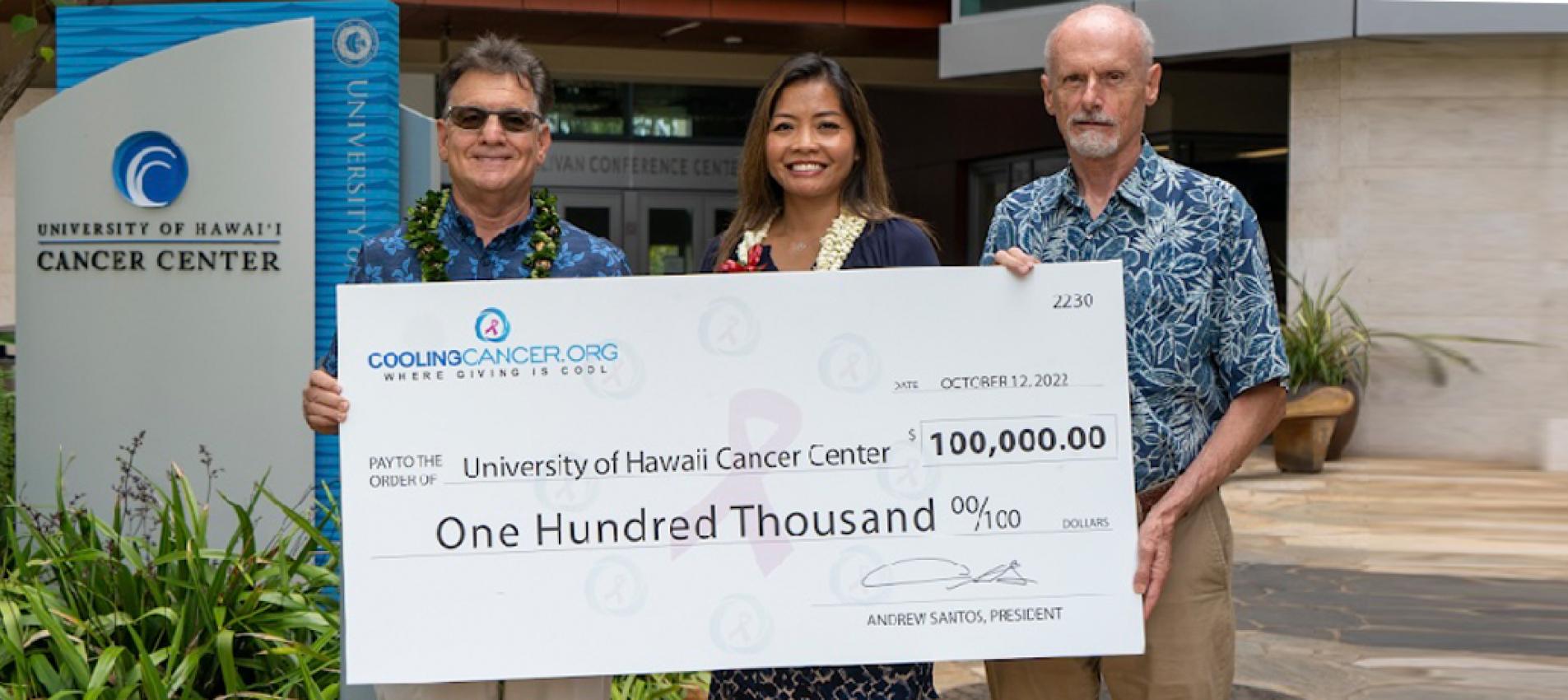 2022 Cooling Cancer donation archive photo